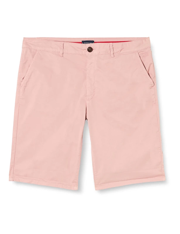 Armor Lux Men's Bermuda Shorts, Antic Pink, 28 - Image 1