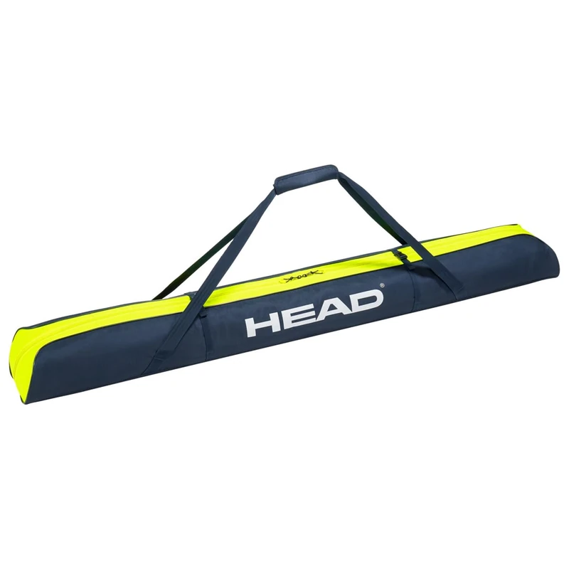HEAD Unisex - Adult Double Ski Bag, Blue/Yellow, 175 cm