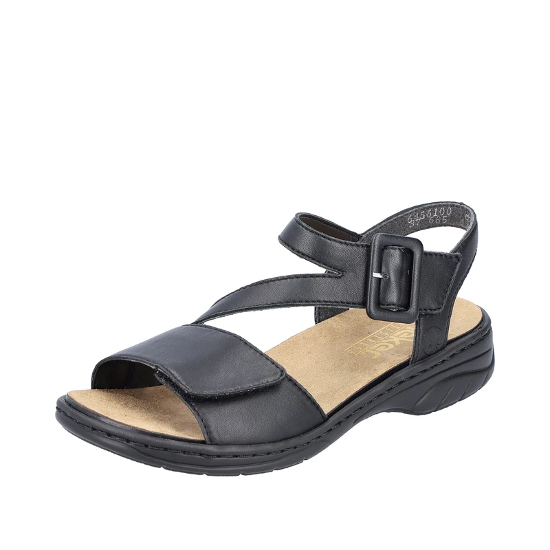 Rieker Sandal Black, black, 7.5 UK