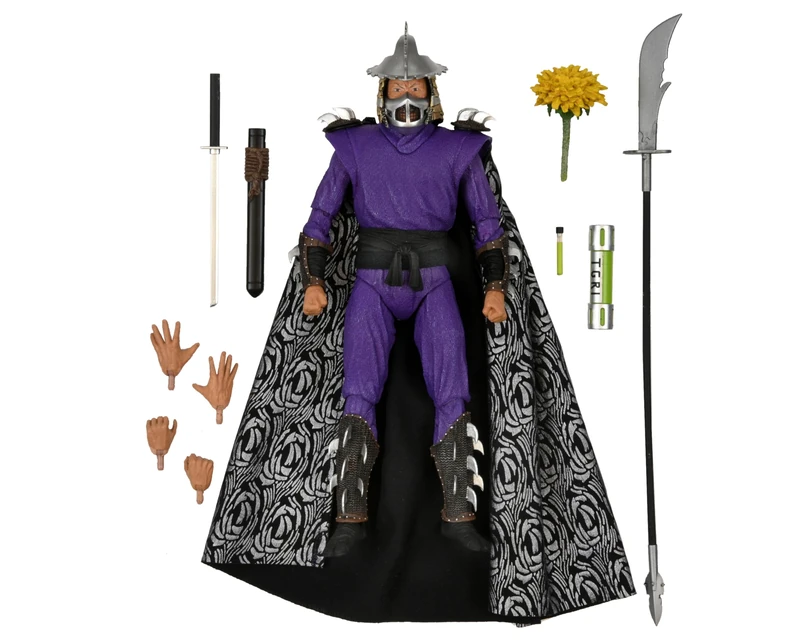NECA Official - Teenage Mutant Ninja Turtle 2 30th Anniversary Ultimate Shredder 7" Action Figure