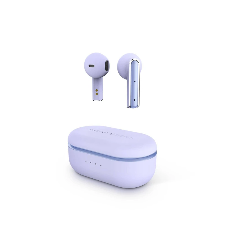 Energy Sistem Earphones True Wireless Style 4 Violet (True Wireless Stereo Headphones, Charging Case, Stereo Calls) - Violet