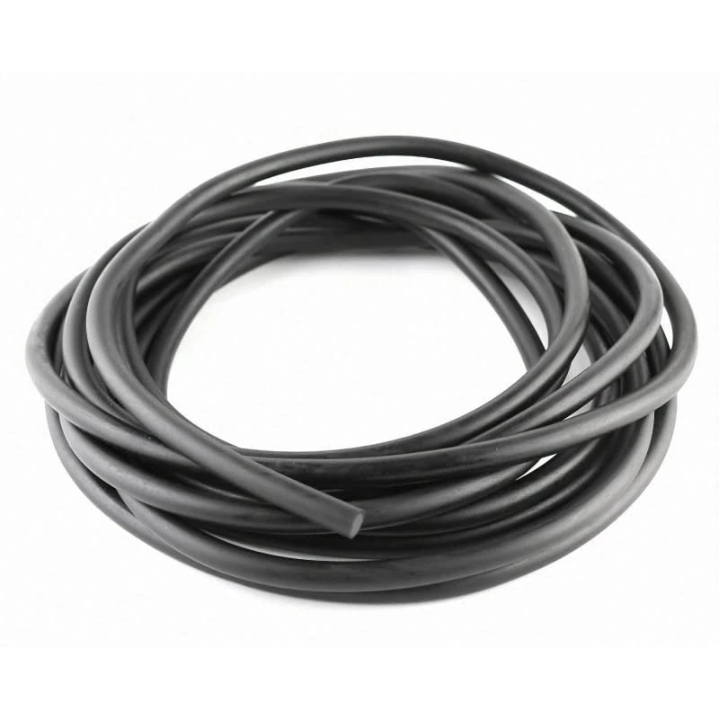 Round Cord Seal Rubber 1 m EPDM Black Rubber Cord Round Cords Foam Rubber Joint Cord (Diameter 14 mm)