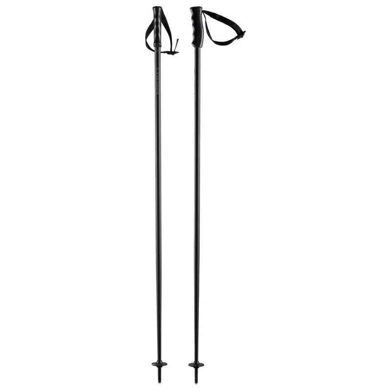 HEAD Unisex - Adult Multi Black Ski Poles, Black, 125