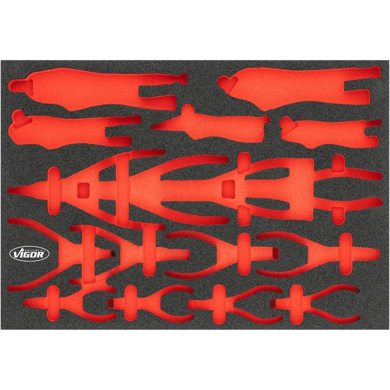 VIGOR Soft foam insert, empty, V6816N-L - Image 1