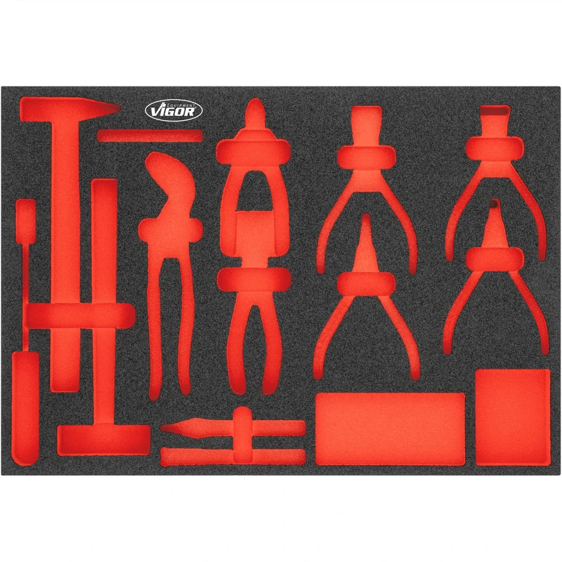 VIGOR Soft foam insert, empty, V5637N-L