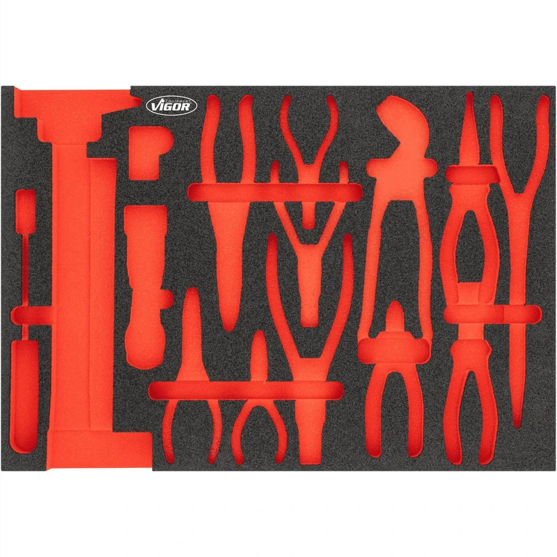 VIGOR Soft foam insert, empty, V5636N-L