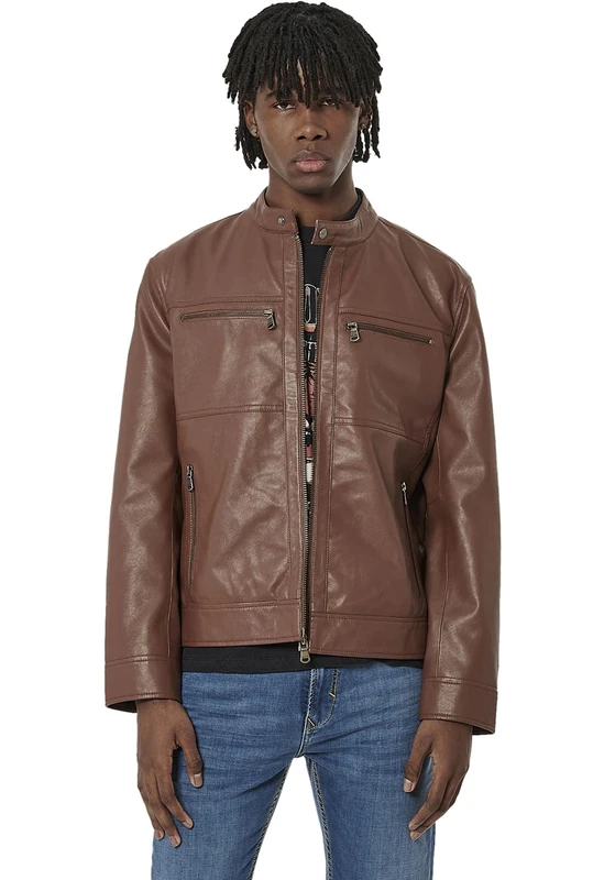 Kaporal Men's Nimes Jacket, Camel, M
