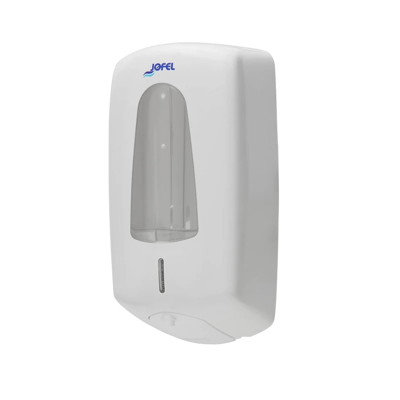 Jofel - Soap dispenser for automatic wall of foam, refillable with capacity of 1 L, bathroom soap dispenser, optical soap dispenser, without contact, ABS housing, Aitana AC76060, White