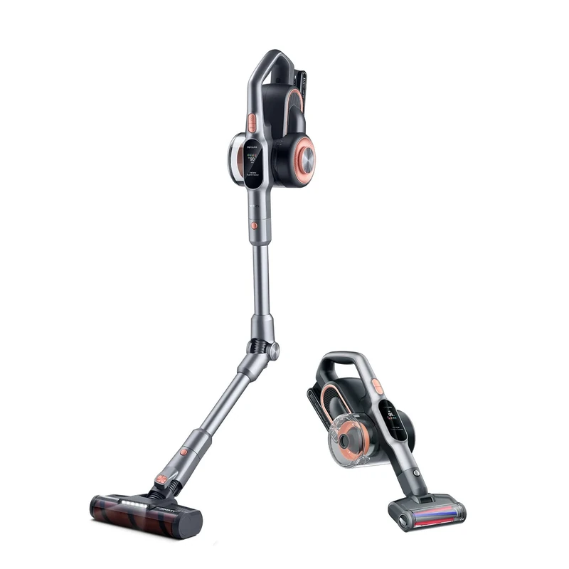 Jimmy H10 Pro Cordless Vacuum Cleaner, Anti-Hair Wrap Technology, 600 W & 245 AW Suction Power, Bagless Vacuum Cleaner, 25,000 PA Suction Power, HEPA Filter, Battery Vacuum Cleaner Pet Hair