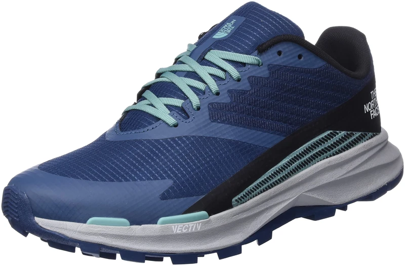 The North Face Vectiv Walking Shoe Shady Blue/TNF Black 7