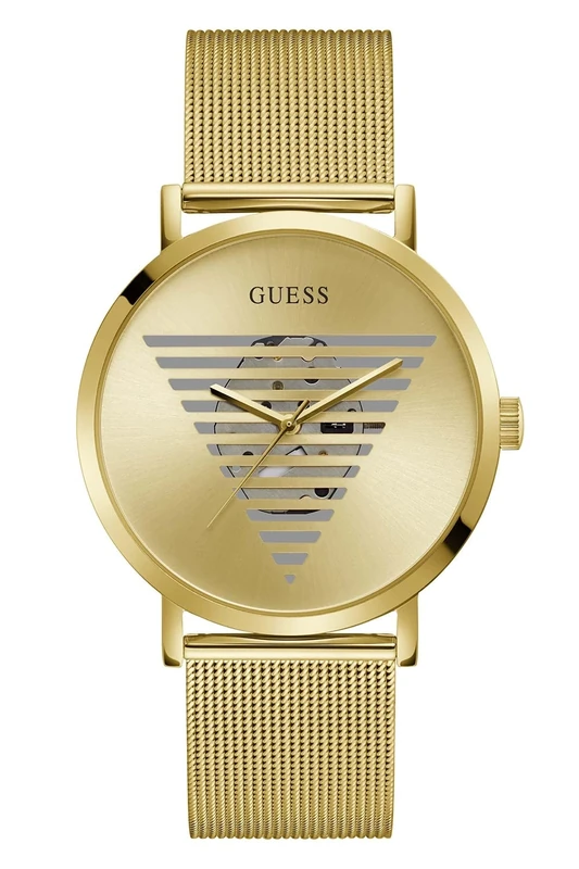 Guess Watches Idol Mens Analogue Quartz Watch with Stainless Steel Bracelet GW0502G1 - Image 1