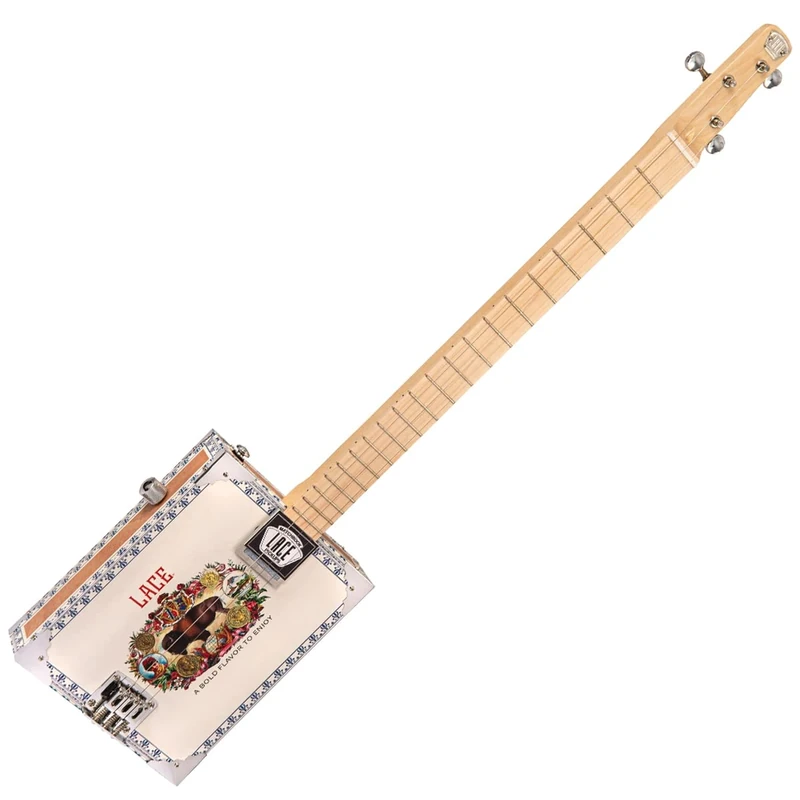 LACE ELECTRIC CIGAR BOX GUITAR - BUFFALO BILL - 3 STRING