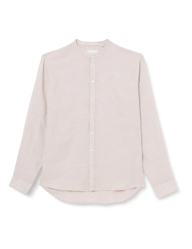 CASUAL FRIDAY Men's Anton LS CC Linen Shirt, 154503/Chateau Gray, 3XL