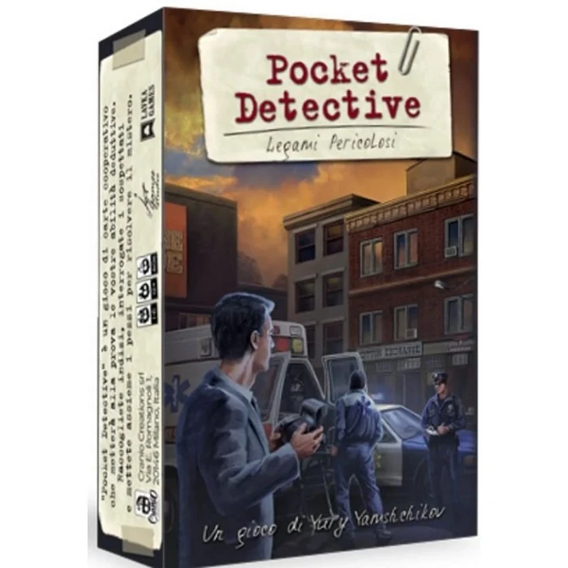 Cranio Creations - Pocket Detective 2 - Dangerous Bonds, Pocket Detective Is Back With A New Case To Solve, Italian Edition, CC351