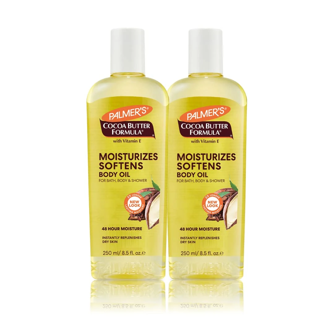 Palmer’s Cocoa Butter Formula Moisturises Softens Body Oil Duo Pack