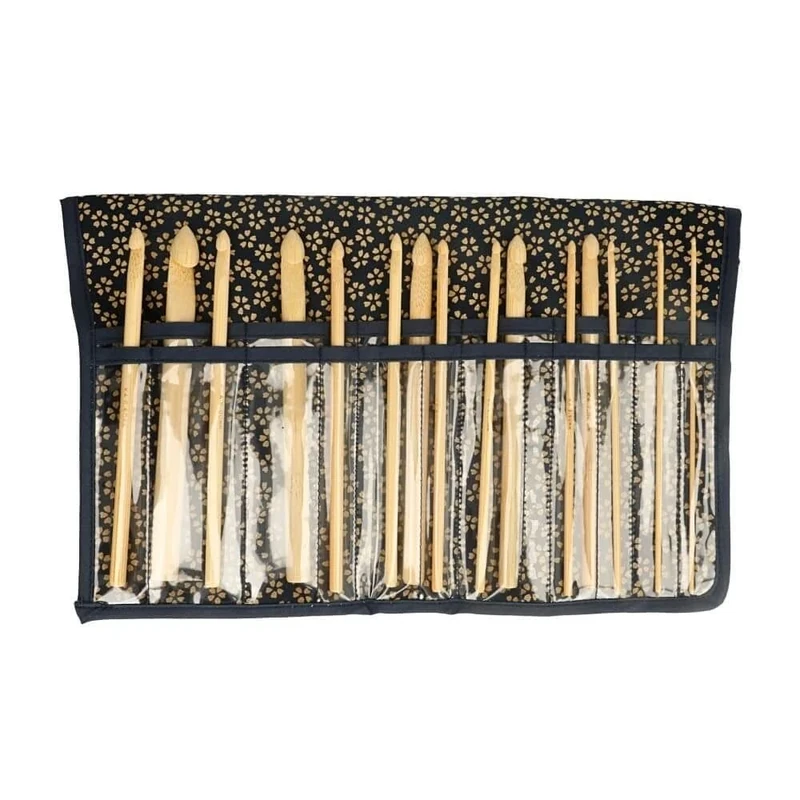 Seeknit - Seeknit Shirotake Blue (15cm) Crochet Hook Set Full Set - 1 Piece