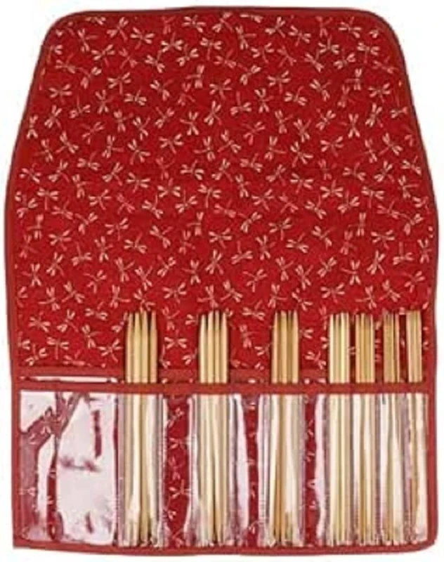 Seeknit - Seeknit Koshitsu Red (15cm) Double-Pointed Needle Set - 1 Piece