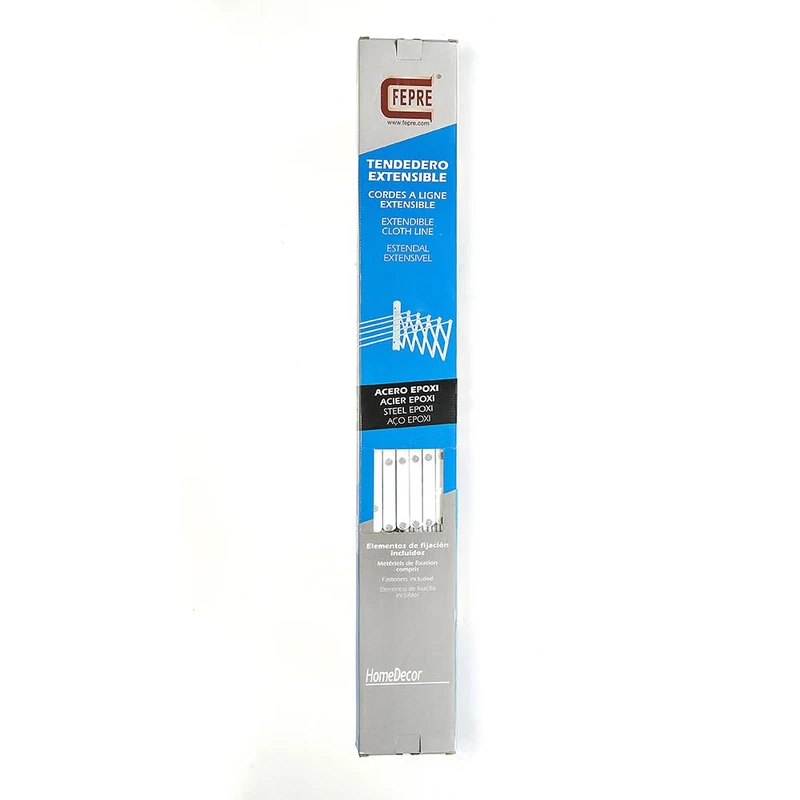 FREPE 100 cm Epoxy Steel Clothes Rack White