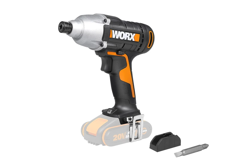 WORX WX291.9 Cordless Impact Driver, Bare Unit, Black, 18V (20V Max)