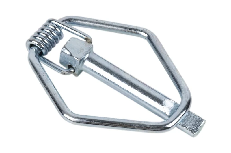 Cofan Safety Pin with Ring | Dimensions: Ø8.5 mm | Hitch of Apps and Agricultural Machinery - Image 1