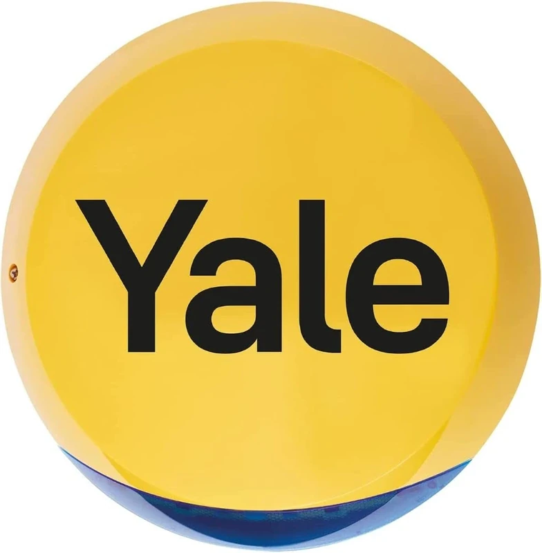 Yale AC-PBX Powered External Siren - Sync Alarm Accessory - Mains Powered, 104 dB Siren, Tamper Alarm, 200m range