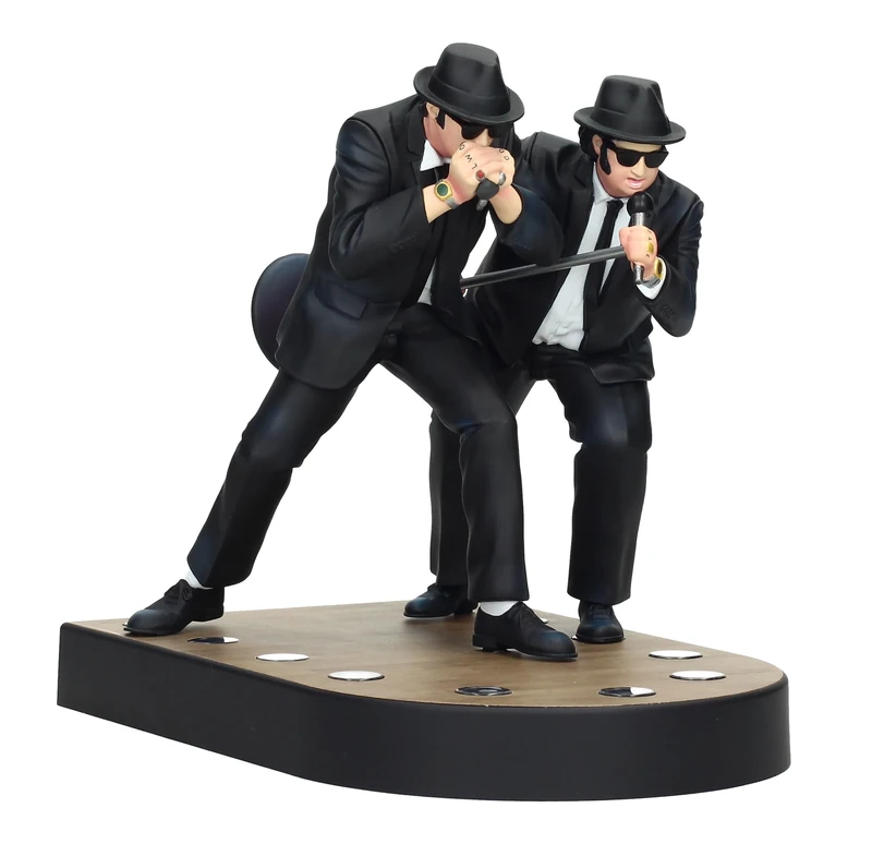 SD toys The Blues Brothers Jake and Elwood Singing Figure 18 cm with Light, Multicolor, Medium (SDTUNI22729)