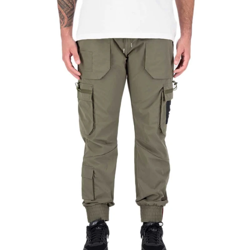 Alpha Industries Women's Tactical Jogger Sweatpants, Dark Olive, L