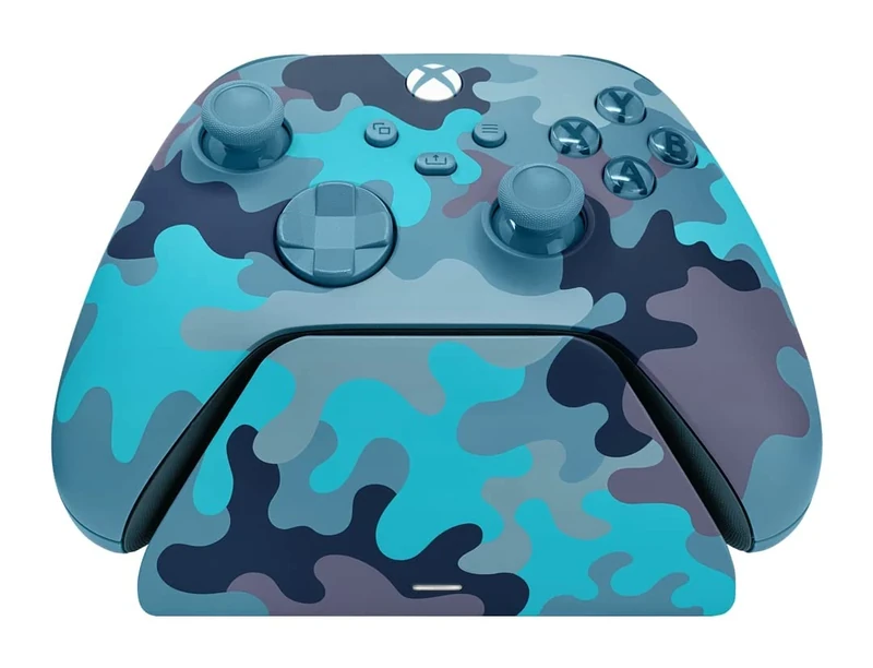 Razer Universal Quick Charging Stand - Quick Charger for Xbox Controllers (Universal Compatibility, Magnetic Contact System, Matches Your Xbox Controller, One-handed Navigation) Mineral Camo Ed