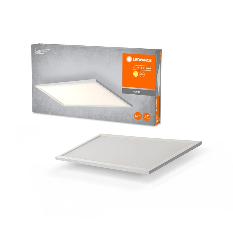 LEDVANCE PLANON Plus Flat luminaires for Surface mounting on Ceiling 30X60cm 22W 830lm