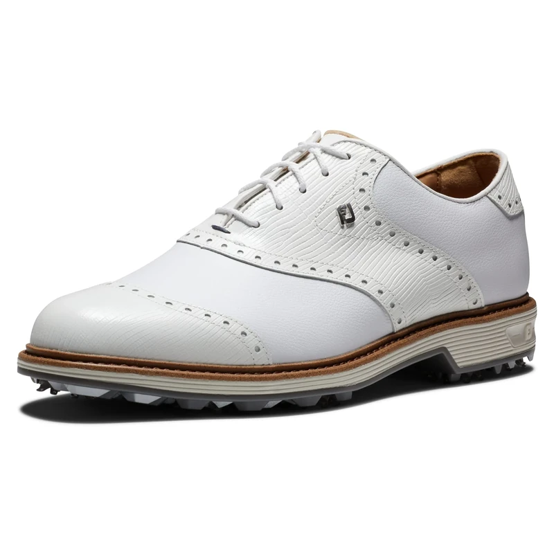 FootJoy Men's Premiere Series Wilcox Golf Shoe, White White Grey, 6.5 UK