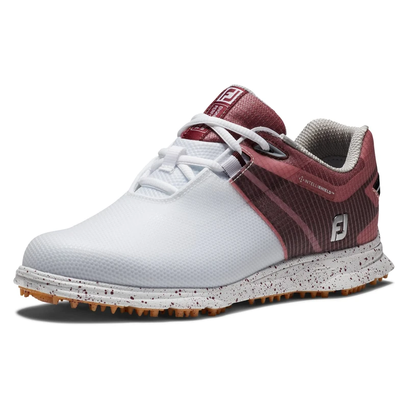 FootJoy Pro|SL Sport White/Black/Burgundy, 5
