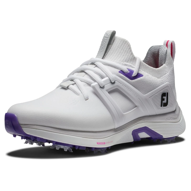 FootJoy Hyperflex White/Purple/Grey, 5 UK Medium