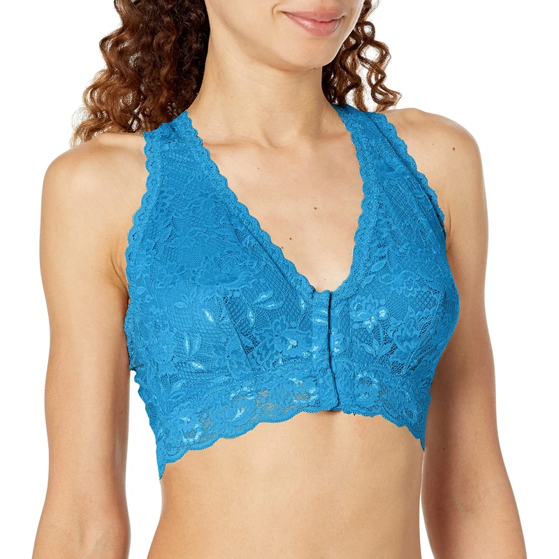 Cosabella Women's Say Never Curvy N/Pocket Vale Bralette, Udaipur Blue, XS