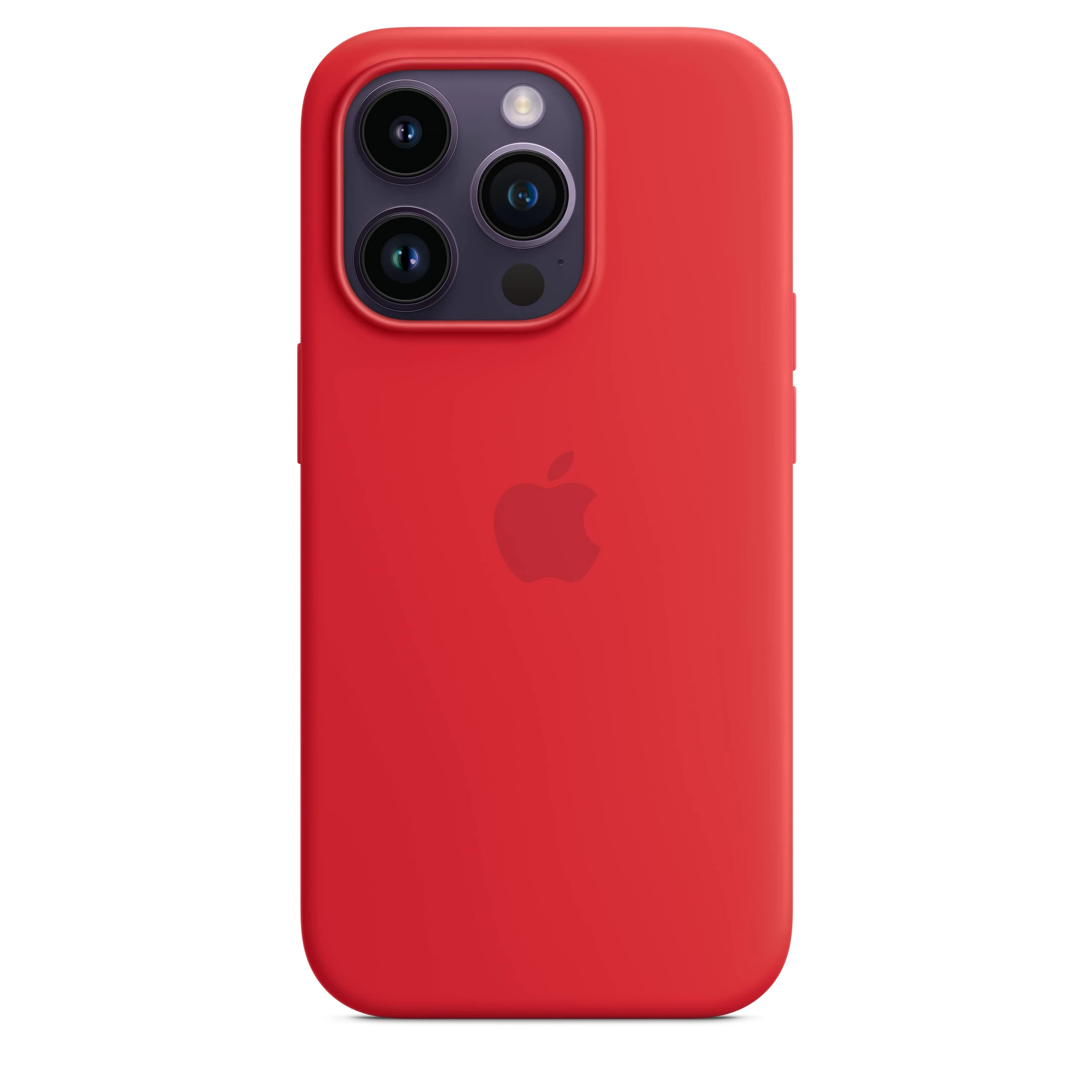 Apple iPhone 14 Pro Silicone Case with MagSafe - (PRODUCT) RED