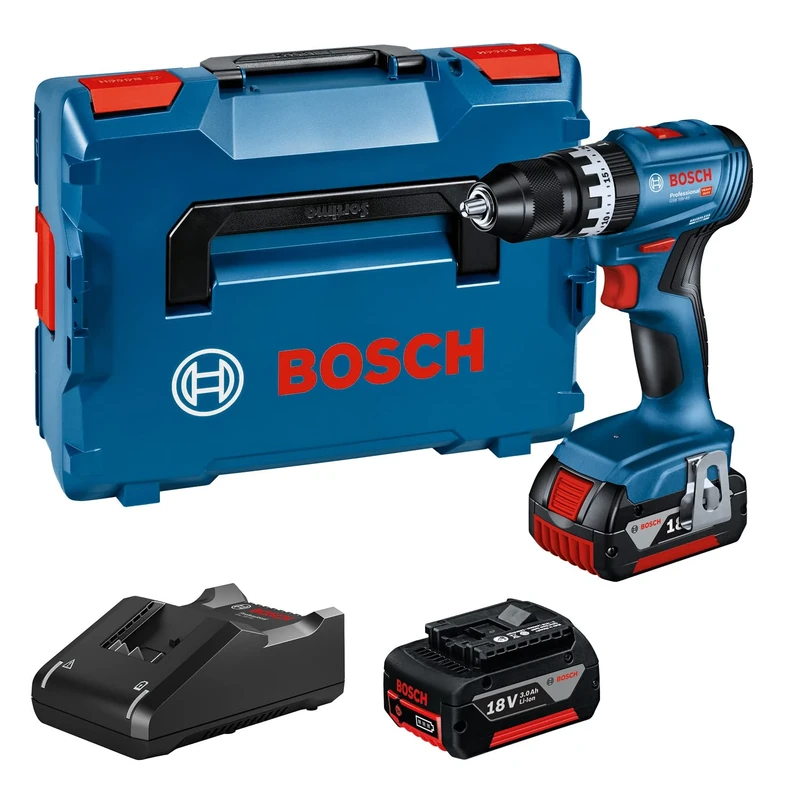 Bosch GSB 18V-45 2X 3,0Ah LBOXX 06019K3305