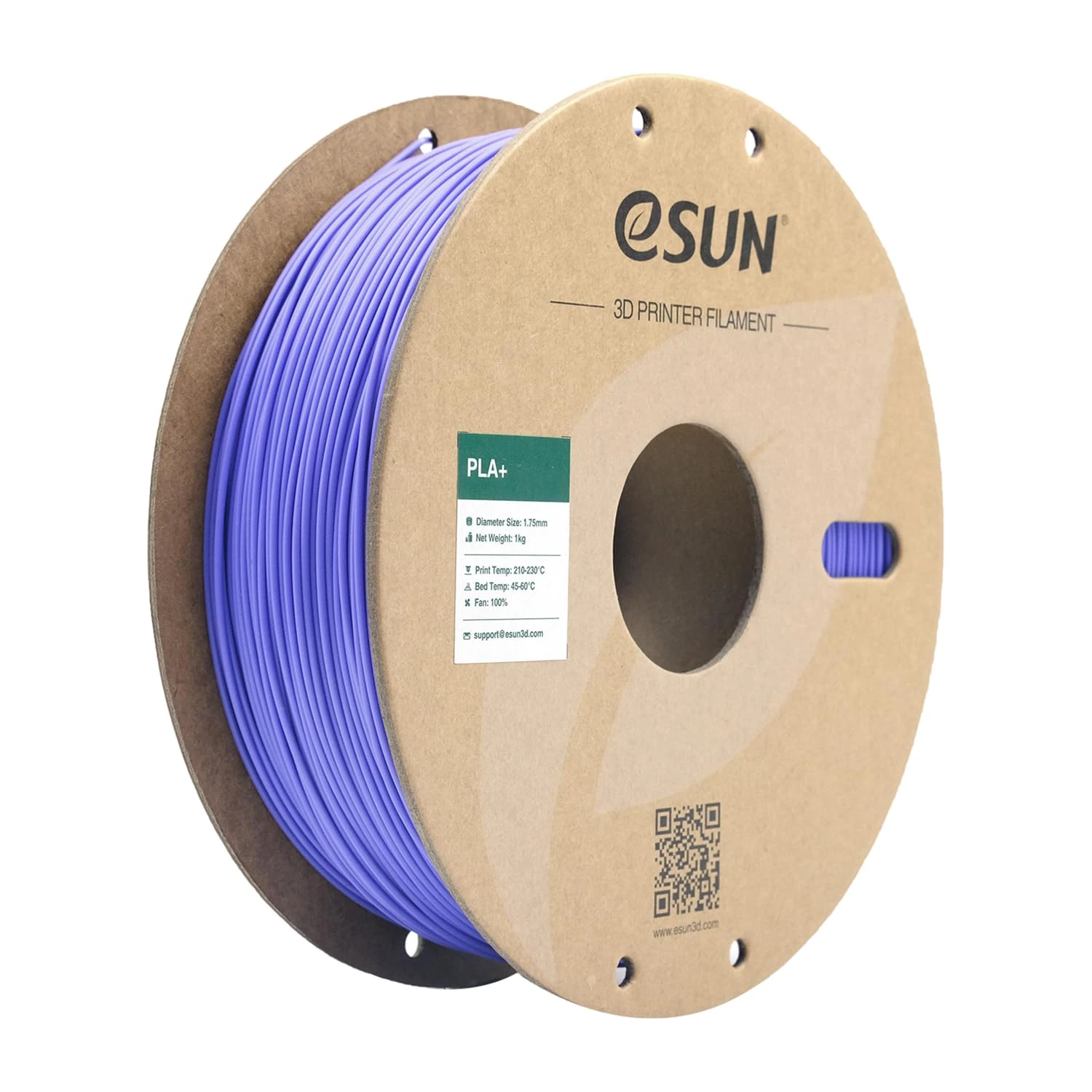 eSUN PLA+ Filament 1.75mm, Enhanced Toughness 3D Printer Filament PLA Plus, Dimensional Accuracy +/- 0.03mm, 1KG Spool (2.2 LBS) 3D Printing Filament for 3D Printers, Very Peri