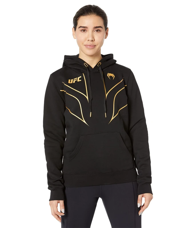 Venum Women's UFC Fight Night 2.0 Replica Hoodie Black/Gold