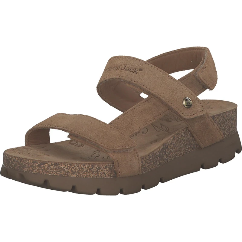 Panama Jack Women's SelmaFlat Sandal, Cuero B10, 6 UK