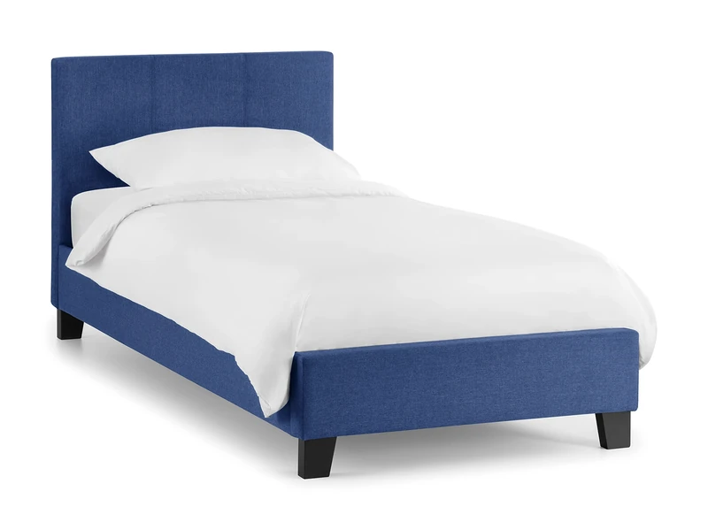 Julian Bowen Sophie Bed - Stone White Metal Beds