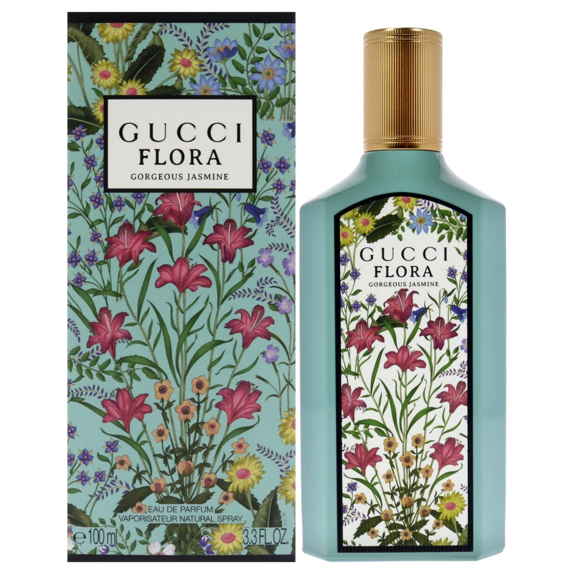 Flora Gorgeous Jasmine by Gucci for Women - 3.3 oz EDP Spray