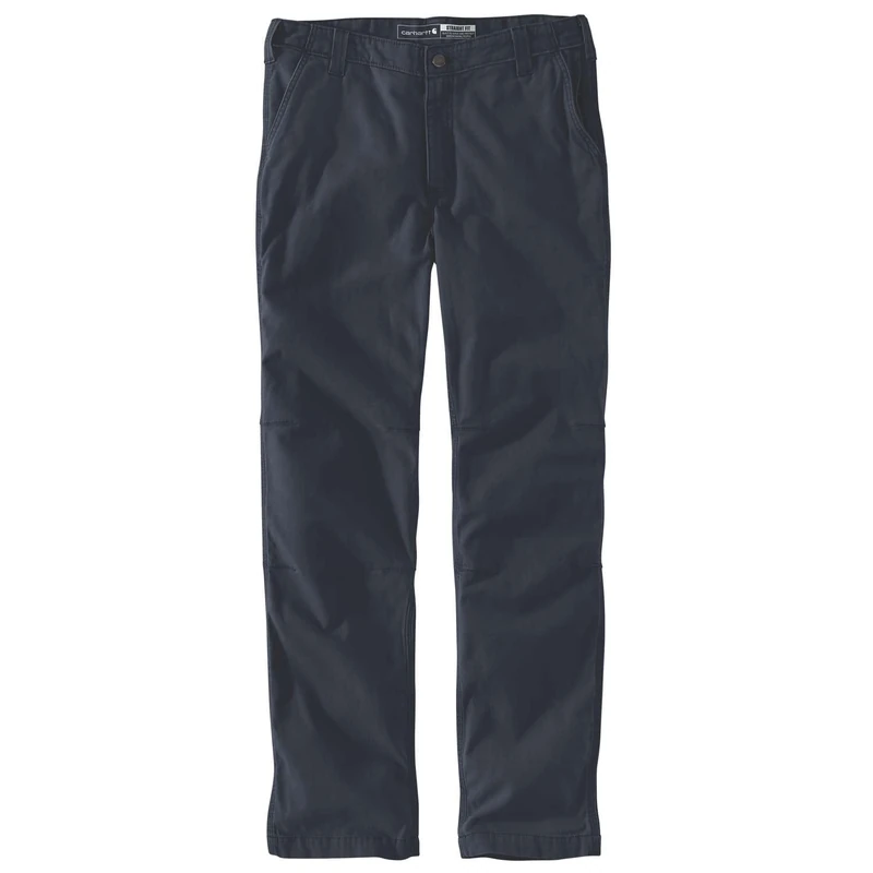 Carhartt Rugged Flex Straight Fit Canvas 5-Pocket Tapered Work Trousers Men Blue W31/L30