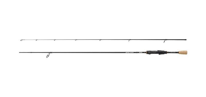 Mitchell Epic MX2 Spinning Rod – Lightweight Carbon Fishing Rod for Freshwater & Lure Angling | Fast Action, EVA Handle | Ideal for Trout, Perch & Predator Fishing | Black/Gold, 1.7m, 1-8g