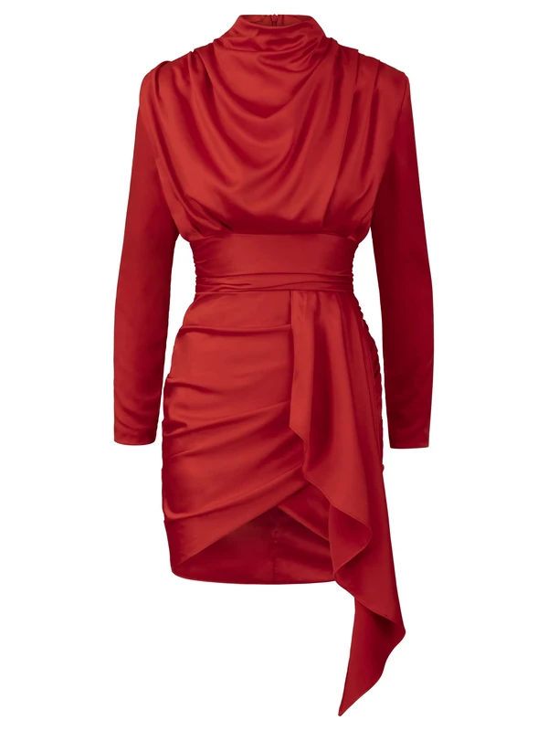 ApartFashion Women's Dress, red, S