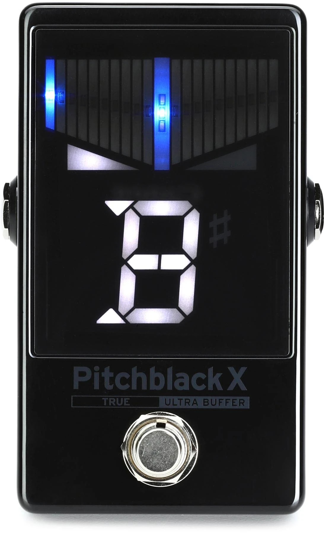 Korg - PB-X Pitchblack X Series - Chromatic Guitar/Bass Pedal Tuner - Black