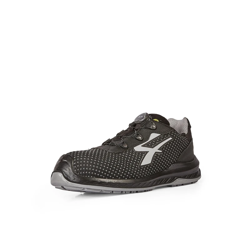 U-POWER | Scarpe Antinfortunistiche Basse Monaco S3S CI FO SR, Puntale Composito, Antiperforazione Tessile No Metal