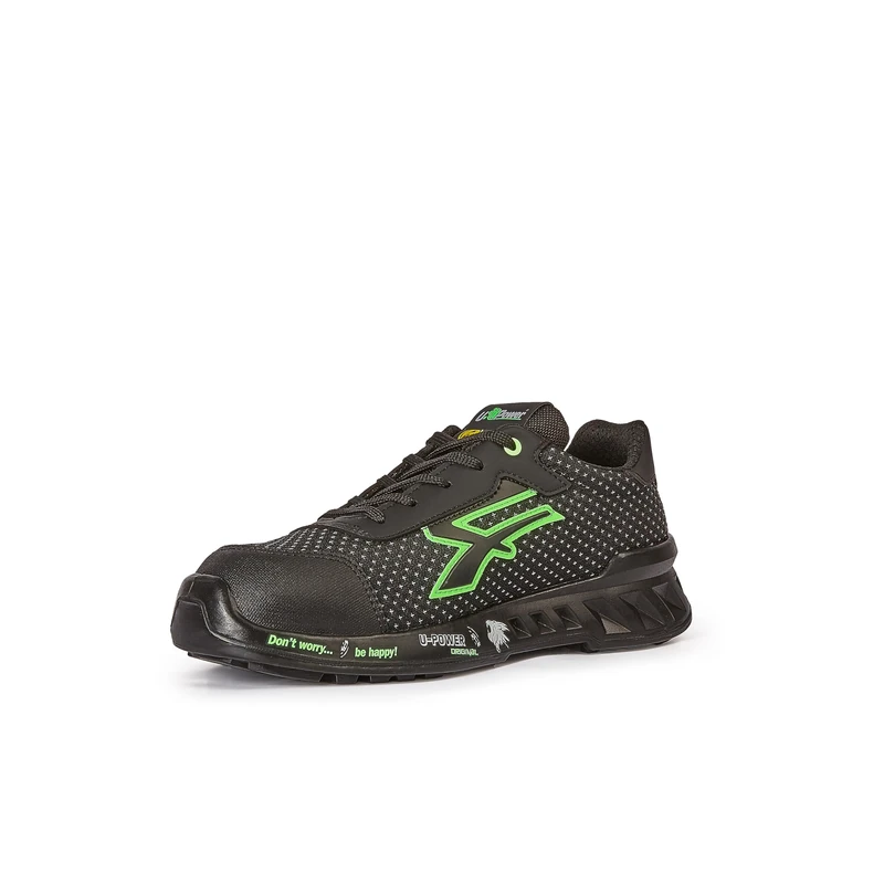 U-POWER RED LEVE STEVE, Safety Shoes, Lightweight Anti Puncture Unisex Trainers, Bast Sole, Infinergy Insert, with Aluminium Toe Caps ( 45)