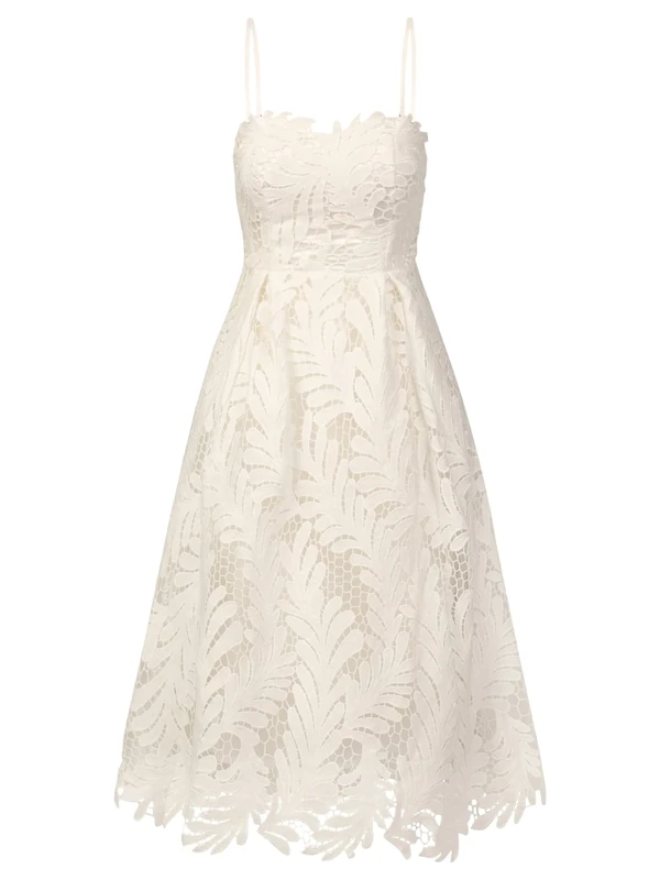 ApartFashion Women's Dress, Cream, 10