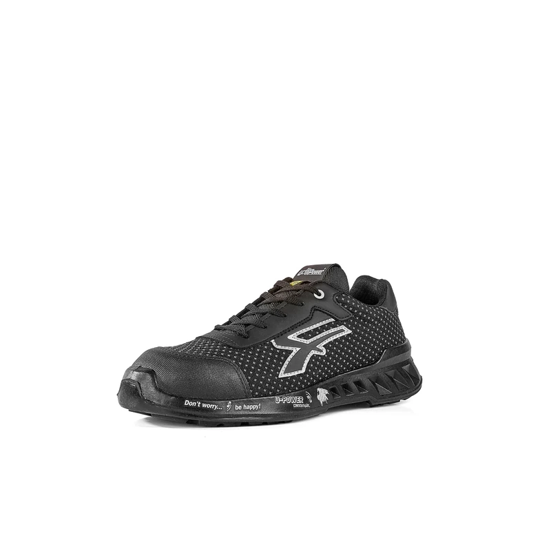 U-POWER RED LEVE LOGAN, Safety Shoes, Lightweight Anti Puncture Unisex Trainers, Bast Sole, Infinergy Insert, with Aluminium Toe Caps ( 43