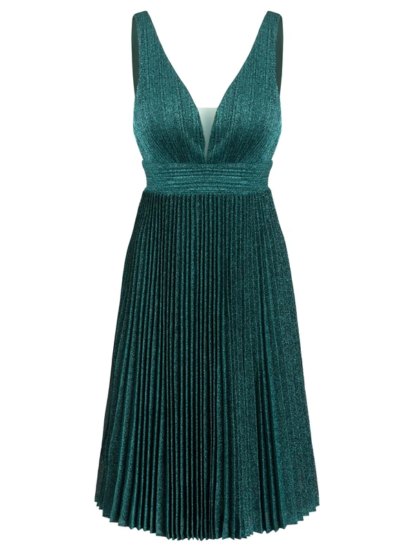 ApartFashion Women's Dress, Emerald, 14