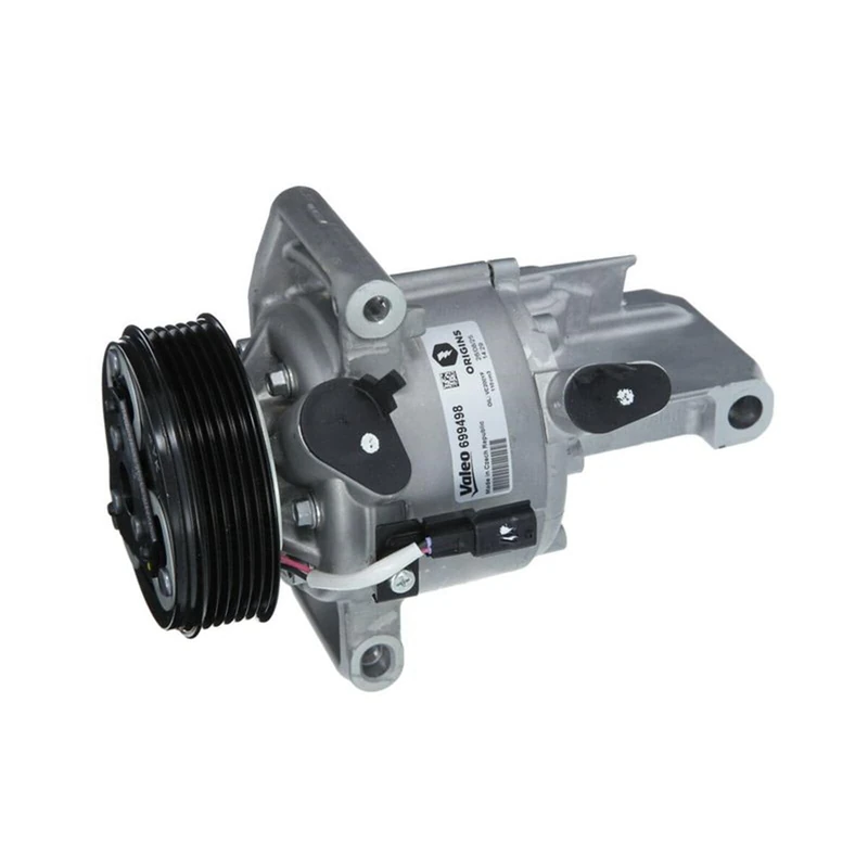 Valeo Compressor, Air Conditioning, Prefilled with Oil, 699498